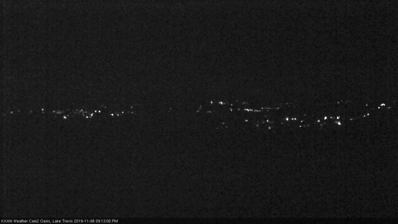Lake Travis webcam, November 6, 2019 8:15 PM CT