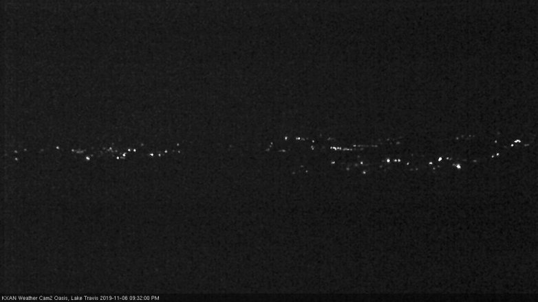 Lake Travis webcam, November 6, 2019 8:35 PM CT