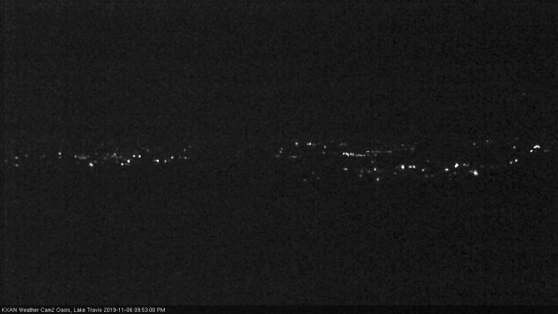 Lake Travis webcam, November 6, 2019 8:55 PM CT