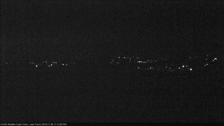 Lake Travis webcam, November 6, 2019 10:15 PM CT
