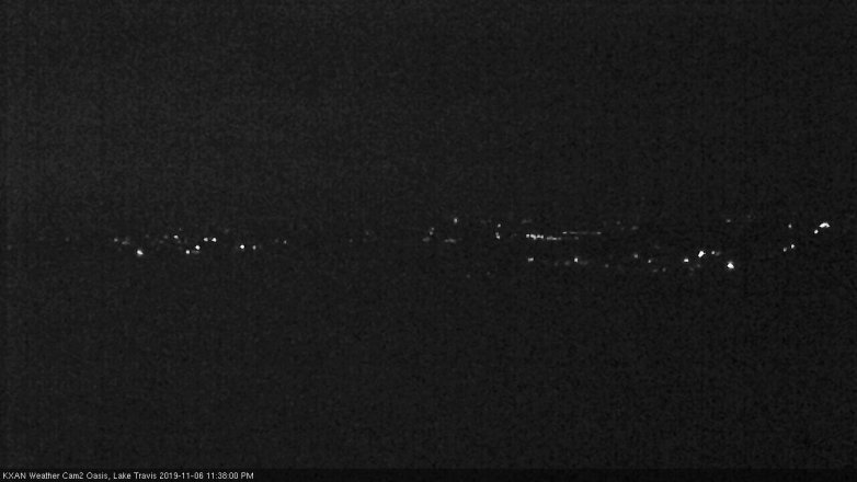 Lake Travis webcam, November 6, 2019 10:40 PM CT