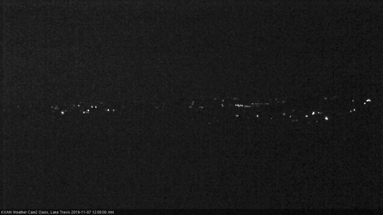 Lake Travis webcam, November 6, 2019 11:10 PM CT