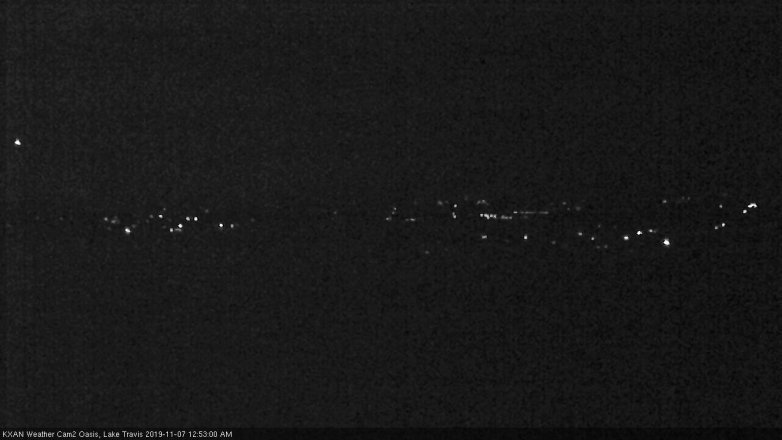 Lake Travis webcam, November 6, 2019 11:55 PM CT