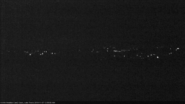 Lake Travis webcam, November 6, 2019 12:00 AM CT