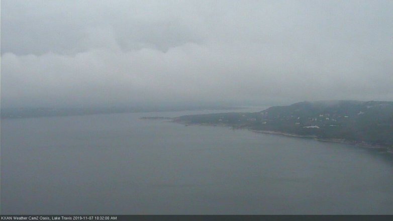 Lake Travis webcam, November 7, 2019 9:35 AM CT