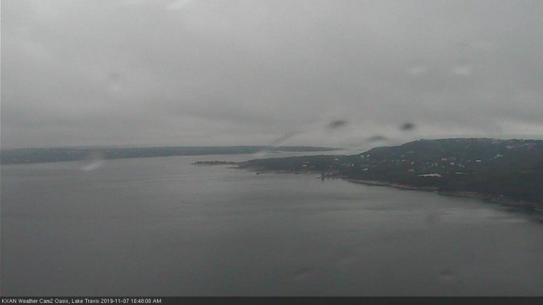 Lake Travis webcam, November 7, 2019 9:50 AM CT