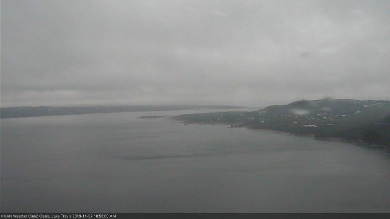 Lake Travis webcam, November 7, 2019 9:55 AM CT