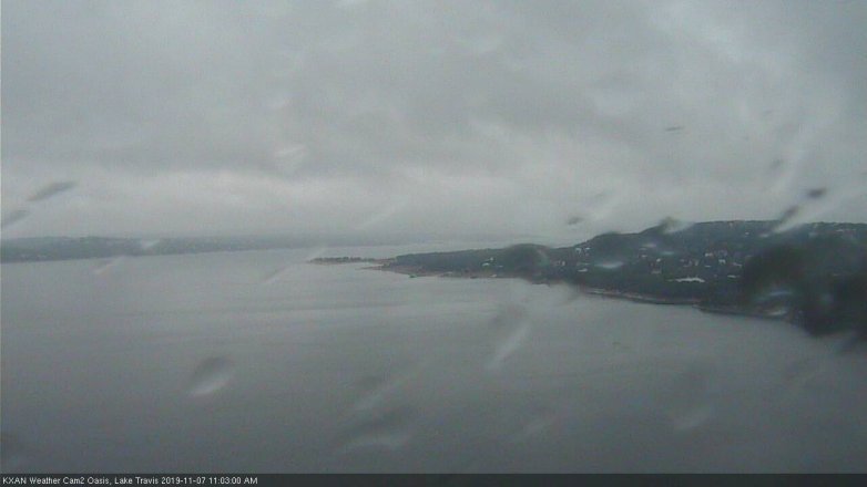 Lake Travis webcam, November 7, 2019 10:05 AM CT