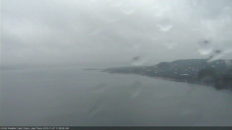 Lake Travis webcam, November 7, 2019 10:10 AM CT