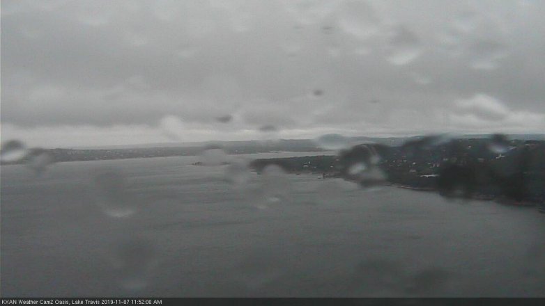 Lake Travis webcam, November 7, 2019 10:55 AM CT