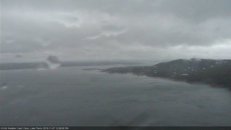 Lake Travis webcam, November 7, 2019 11:10 AM CT