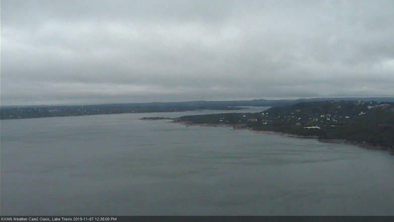 Lake Travis webcam, November 7, 2019 11:40 AM CT