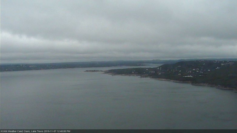 Lake Travis webcam, November 7, 2019 11:50 AM CT