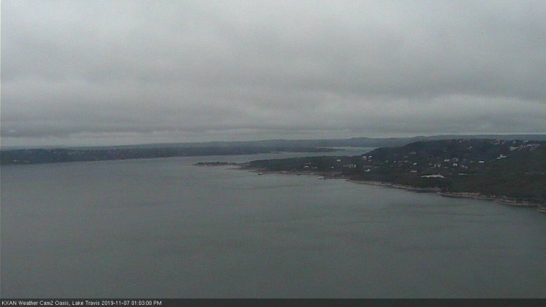 Lake Travis webcam, November 7, 2019 12:05 PM CT