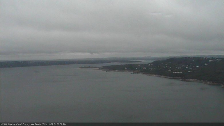 Lake Travis webcam, November 7, 2019 12:10 PM CT