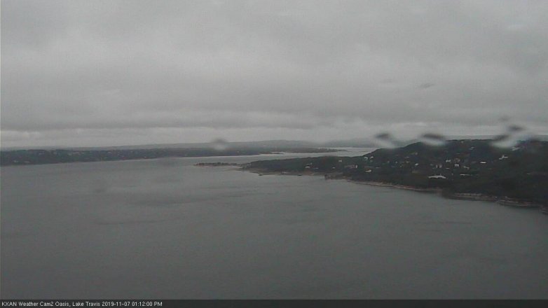 Lake Travis webcam, November 7, 2019 12:15 PM CT
