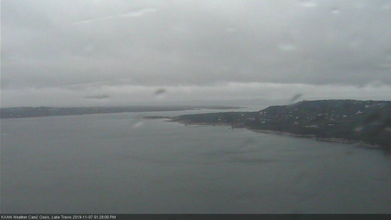 Lake Travis webcam, November 7, 2019 12:30 PM CT