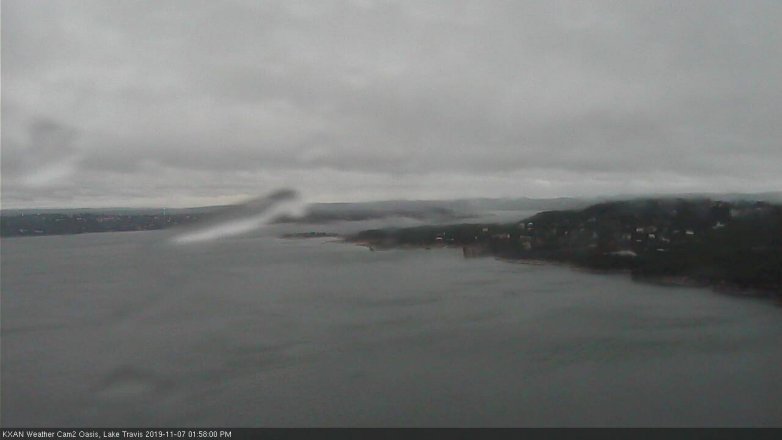 Lake Travis webcam, November 7, 2019 1:00 PM CT