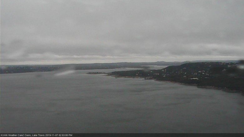 Lake Travis webcam, November 7, 2019 1:05 PM CT