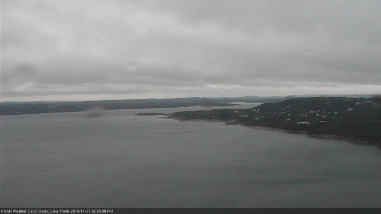 Lake Travis webcam, November 7, 2019 1:10 PM CT
