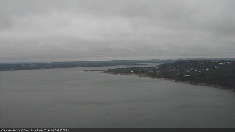 Lake Travis webcam, November 7, 2019 1:35 PM CT