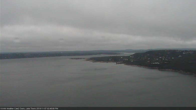Lake Travis webcam, November 7, 2019 1:50 PM CT