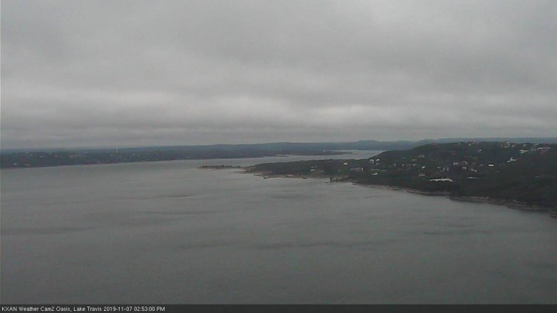 Lake Travis webcam, November 7, 2019 1:55 PM CT