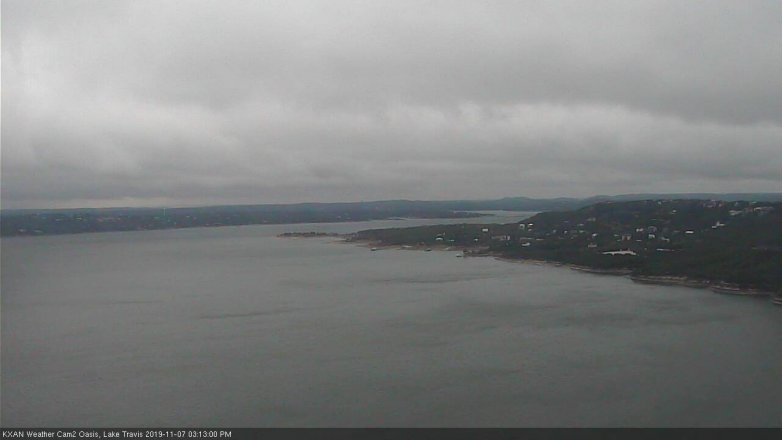 Lake Travis webcam, November 7, 2019 2:15 PM CT