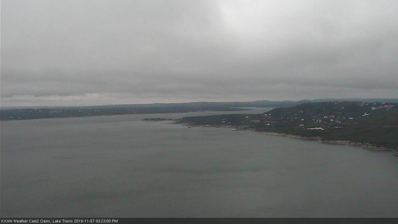 Lake Travis webcam, November 7, 2019 2:25 PM CT