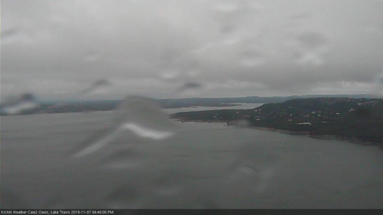 Lake Travis webcam, November 7, 2019 3:50 PM CT
