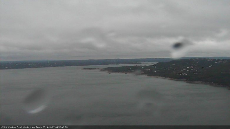 Lake Travis webcam, November 7, 2019 4:00 PM CT