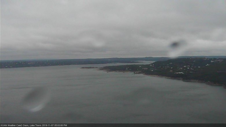 Lake Travis webcam, November 7, 2019 4:05 PM CT
