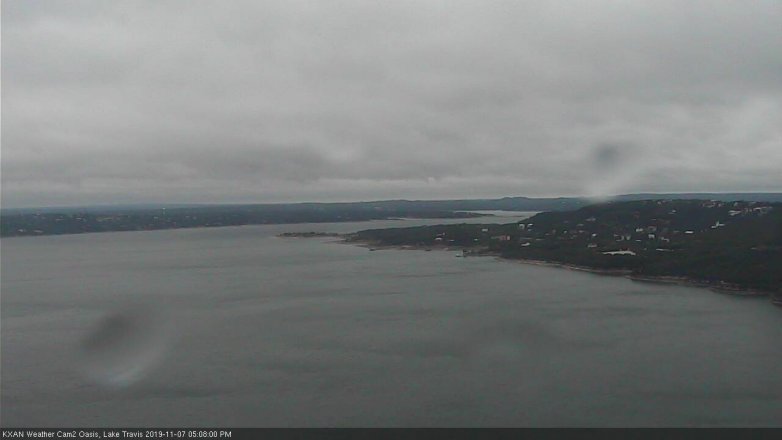 Lake Travis webcam, November 7, 2019 4:10 PM CT