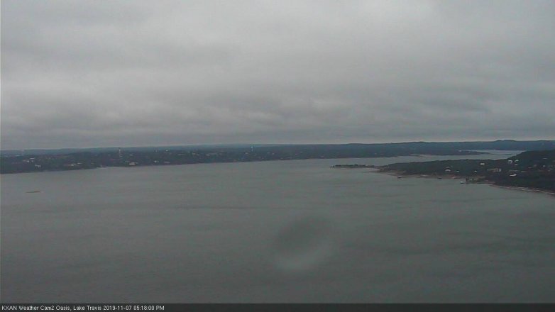 Lake Travis webcam, November 7, 2019 4:20 PM CT