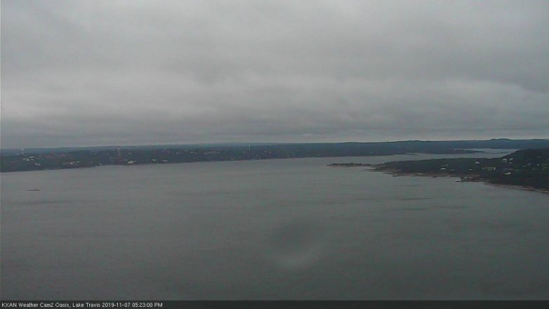 Lake Travis webcam, November 7, 2019 4:25 PM CT