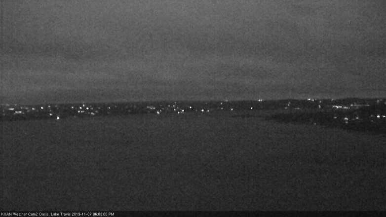 Lake Travis webcam, November 7, 2019 5:05 PM CT
