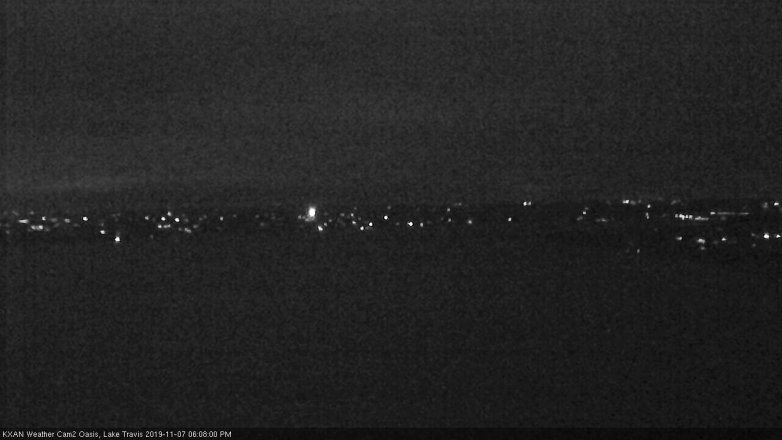 Lake Travis webcam, November 7, 2019 5:10 PM CT