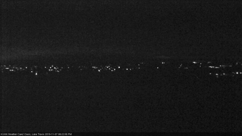 Lake Travis webcam, November 7, 2019 5:25 PM CT
