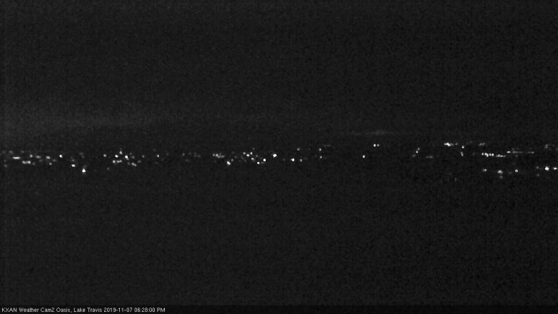 Lake Travis webcam, November 7, 2019 5:30 PM CT