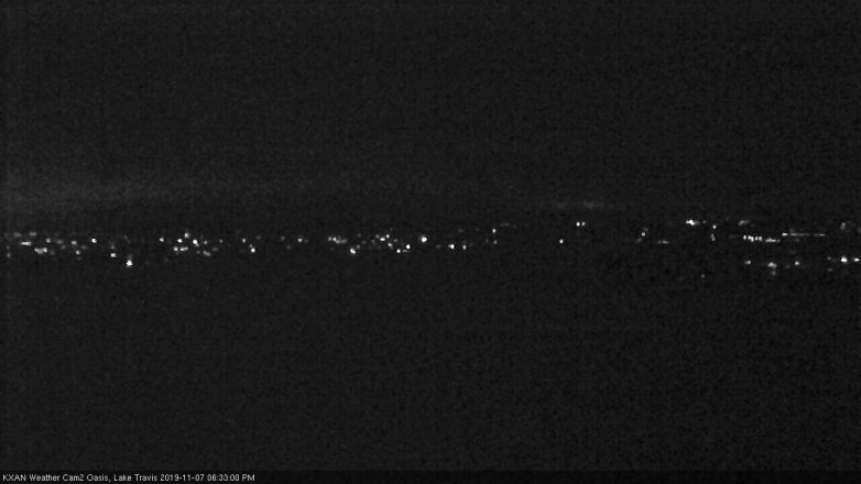 Lake Travis webcam, November 7, 2019 5:35 PM CT