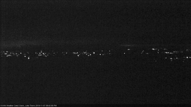 Lake Travis webcam, November 7, 2019 5:45 PM CT