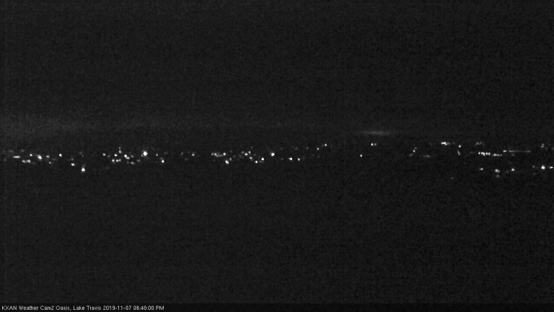Lake Travis webcam, November 7, 2019 5:50 PM CT