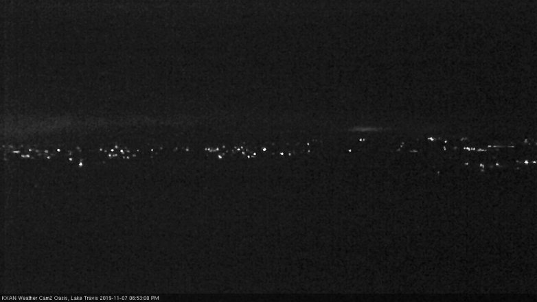 Lake Travis webcam, November 7, 2019 5:55 PM CT