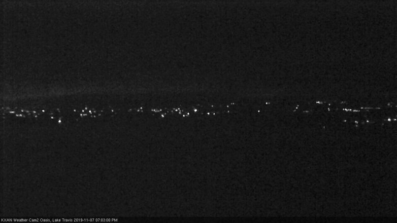 Lake Travis webcam, November 7, 2019 6:05 PM CT