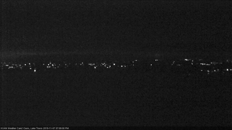 Lake Travis webcam, November 7, 2019 6:10 PM CT
