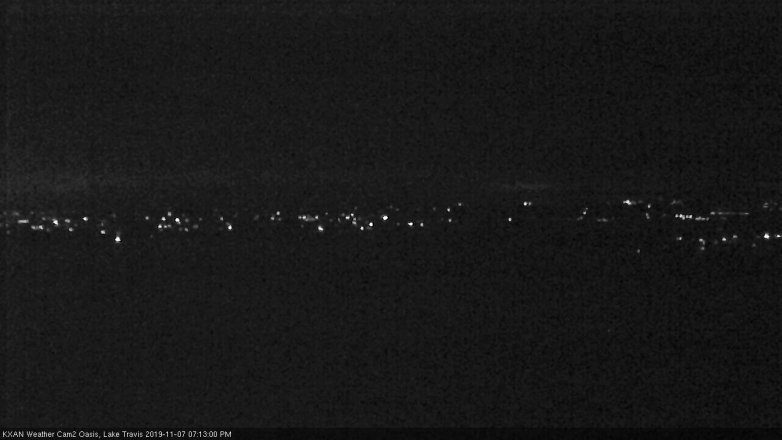 Lake Travis webcam, November 7, 2019 6:15 PM CT
