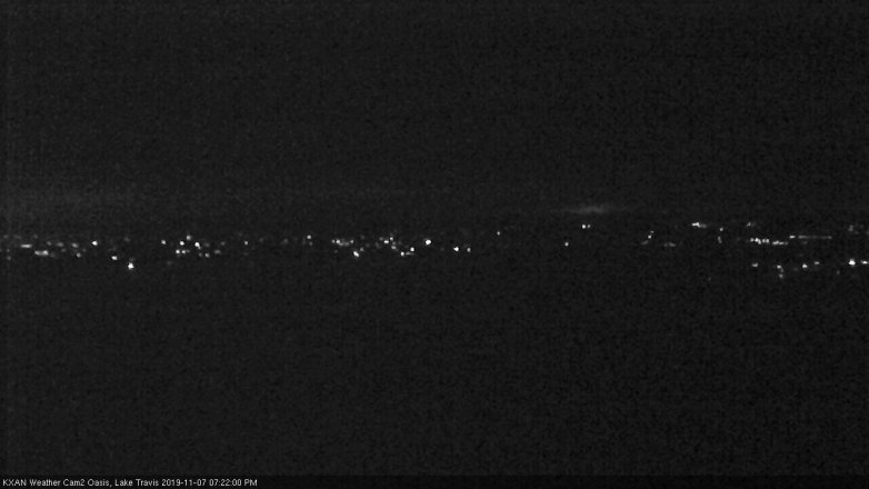 Lake Travis webcam, November 7, 2019 6:25 PM CT
