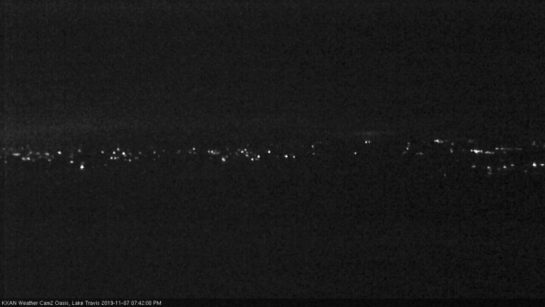 Lake Travis webcam, November 7, 2019 6:45 PM CT