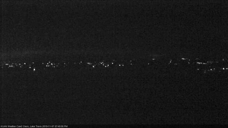 Lake Travis webcam, November 7, 2019 6:50 PM CT