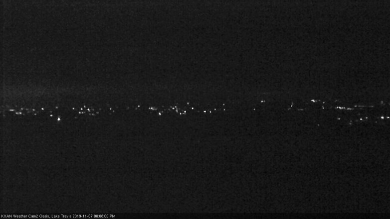 Lake Travis webcam, November 7, 2019 7:10 PM CT
